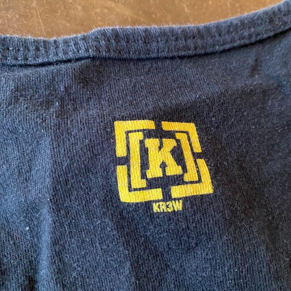 VTG KR3EW Mens Black Tank Top Sleeveless - Picture 7 of 8